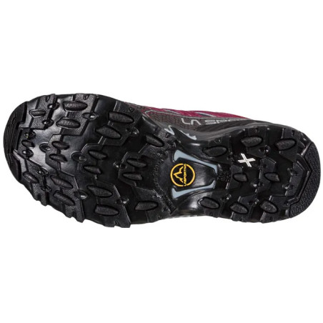 La Sportiva - Ultra Raptor II Gtx Femme Rouge Prune/Carbon, chaussure de trail running