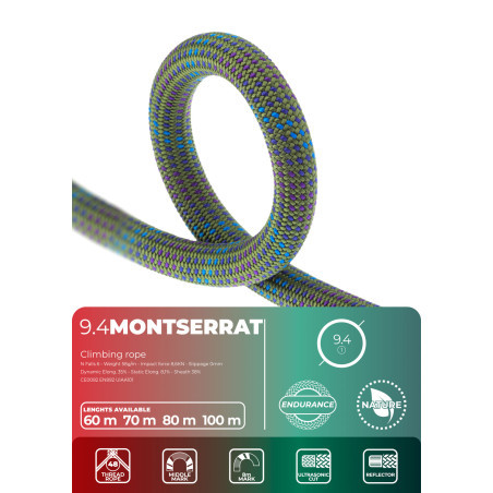 FIXE Roca - Montserrat 9,4mm , corda intera