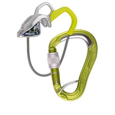 Edelrid - Kit de vis pare-balles Mega Jul Belay, kit mousqueton et dispositif d'assurage