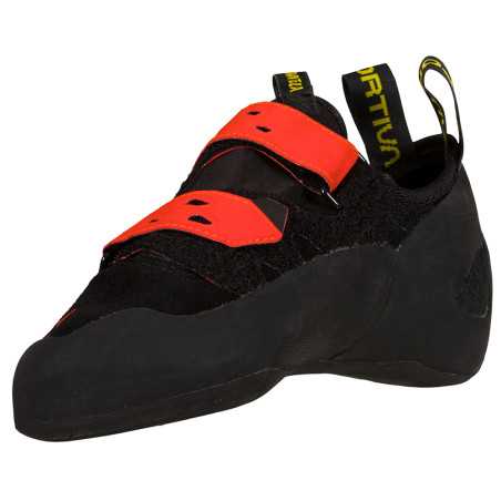 La Sportiva - Tarantula Black / Poppy, Kletterschuh